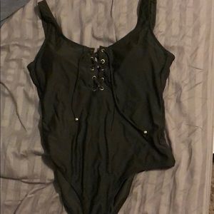 One piece swimsuit!